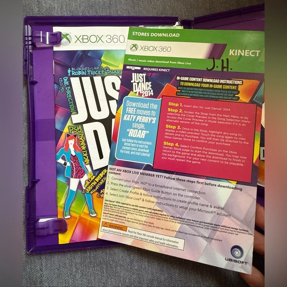 Just Dance 2014 for Xbox 360 - Purple Cover